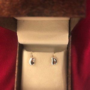 Lucky Bean Earrings - Sterling Silver